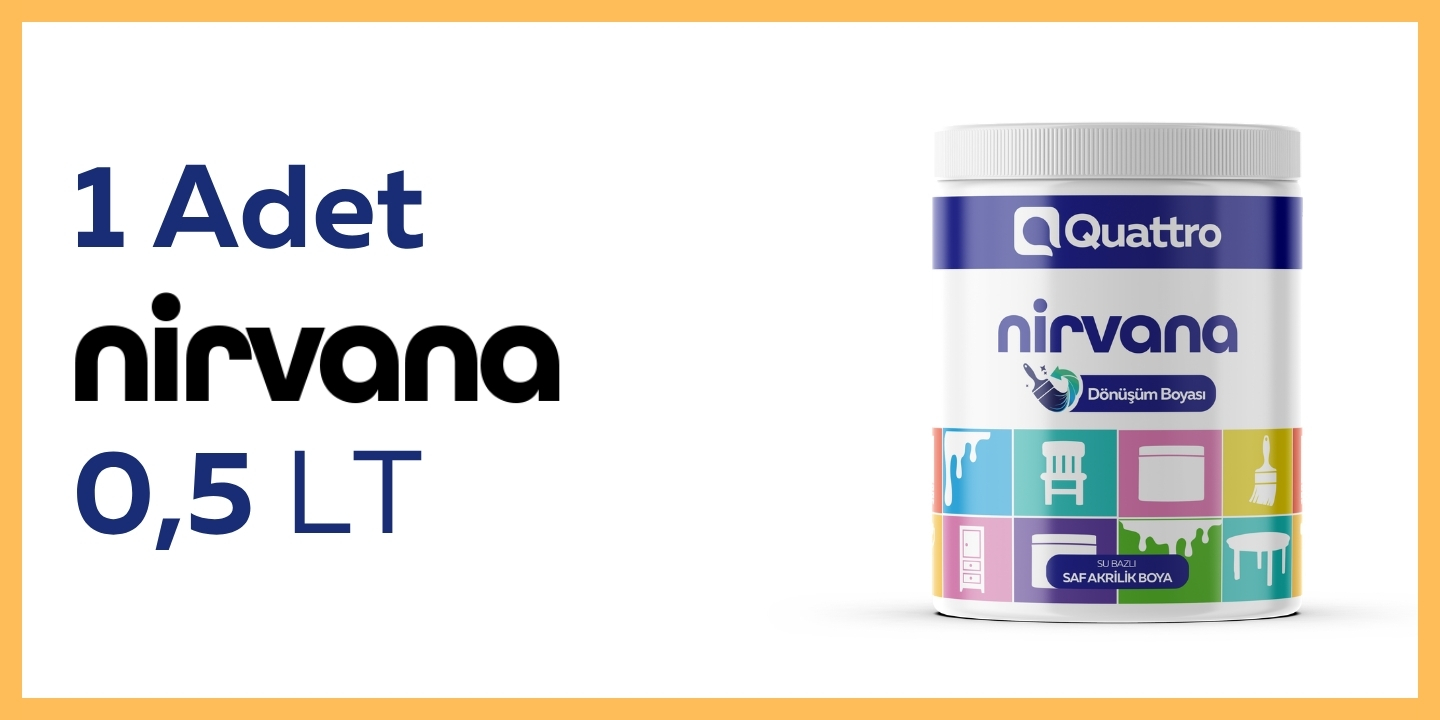 1 Adet nirvana 0,5 LT